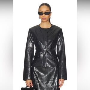 NWOT! L'Academie By Marianna Alisson Jacket in Black